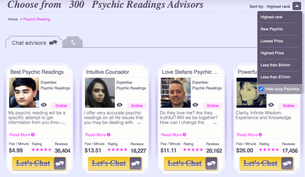 Kasamba Psychics